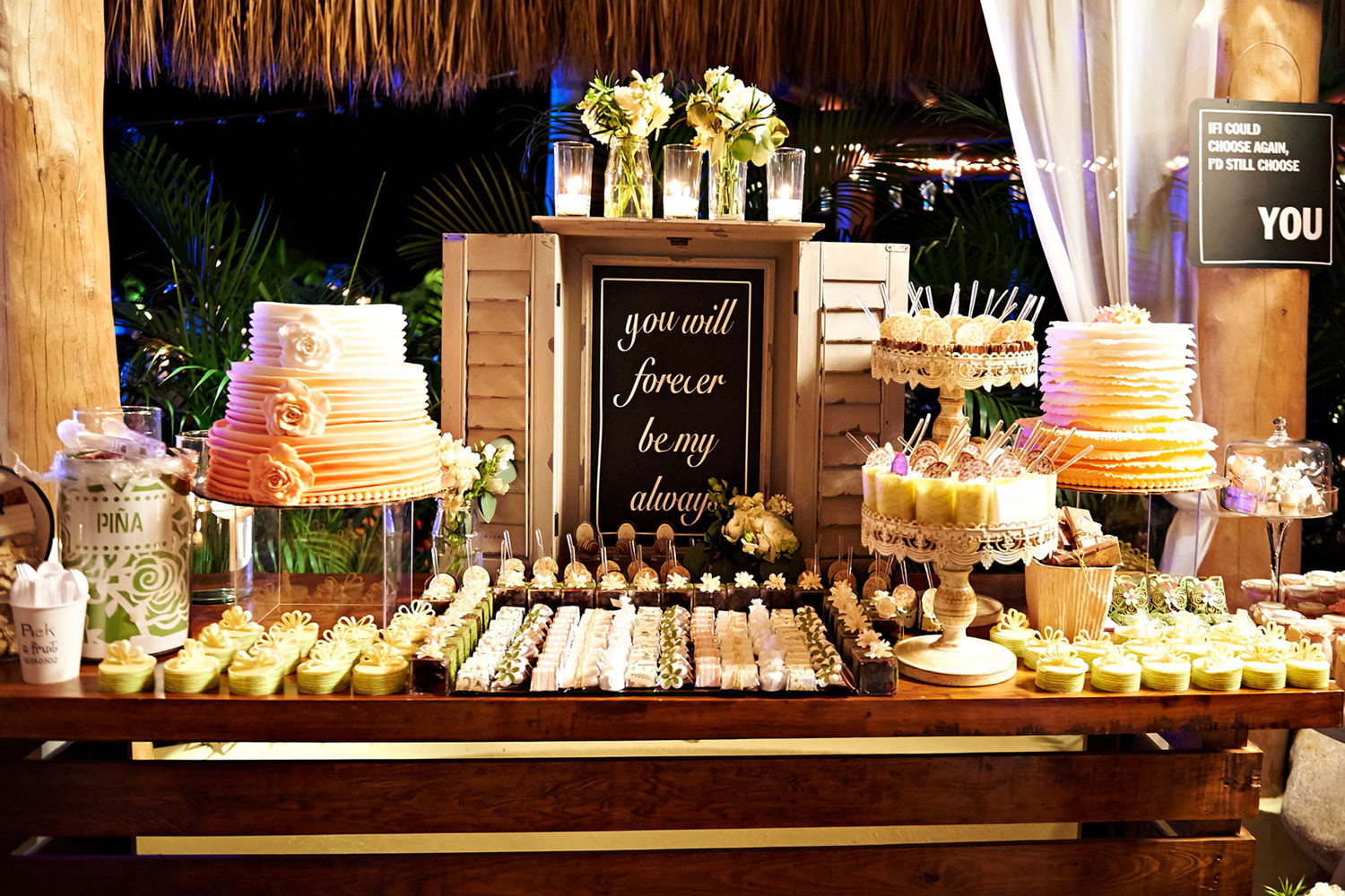 Dessert Bar Wedding
 Wedding Reception Tips for Having a Dessert Station