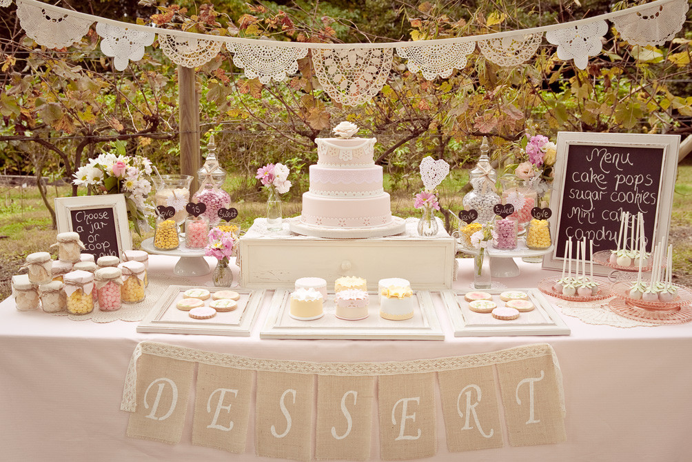 Dessert Table Wedding
 Wedding Dessert Table and the Whole of Decoration