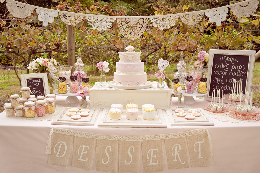 Dessert Table Weddings
 Wedding Dessert Table and the Whole of Decoration