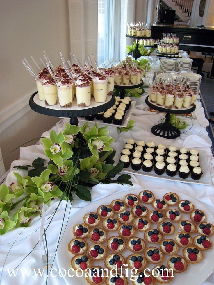 Dessert Wedding Reception
 De 25 bedste idéer inden for Dessert buffet på Pinterest