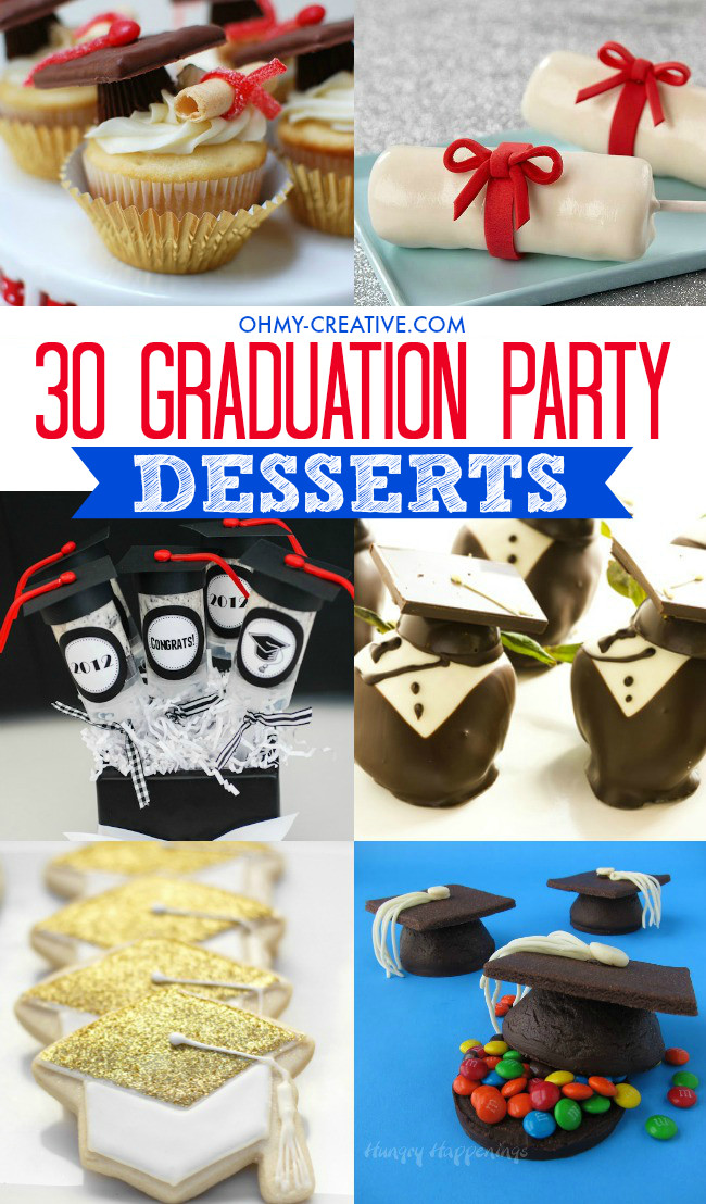 Desserts For Graduation Parties
 30 Awesome Graduation Party Desserts Oh My Creative