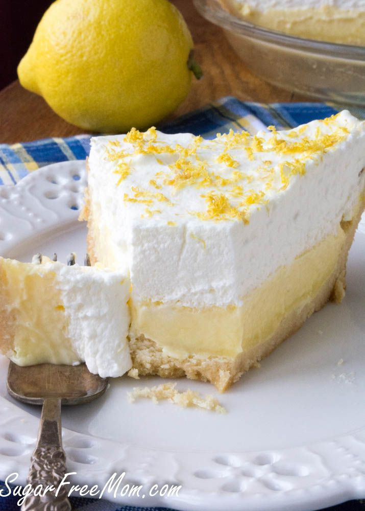 Diabetic Easter Desserts
 Sugar Free Lemon Cream Pie Recipe EASTER