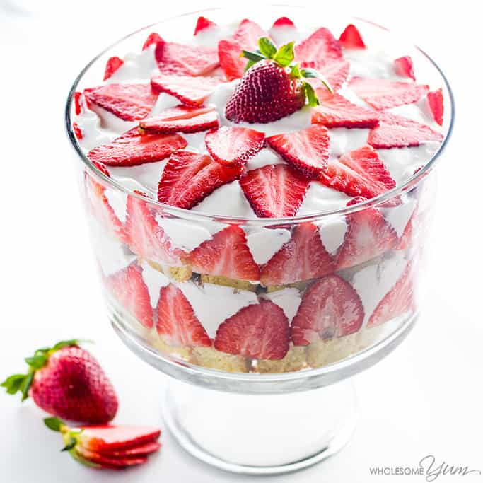 Diabetic Easter Recipes
 Strawberry Trifle Recipe Low Carb Sugar free Gluten free