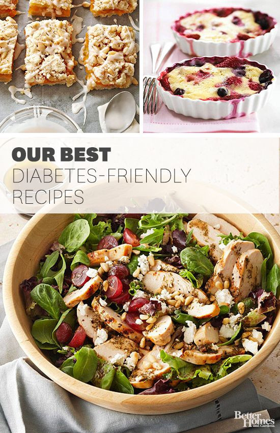 Diabetic Healthy Recipes
 Diabetic Main Courses for Summer