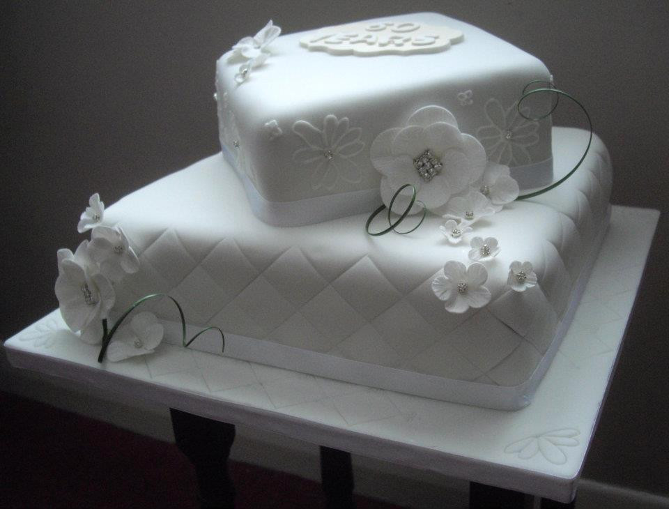 Diamonds Wedding Cakes
 You have to see Diamond wedding cake by Kims Cakes