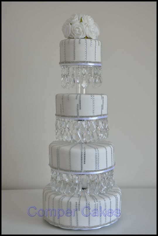 Diamonds Wedding Cakes
 Wedding Cake With Diamonds Cake by per Cakes CakesDecor