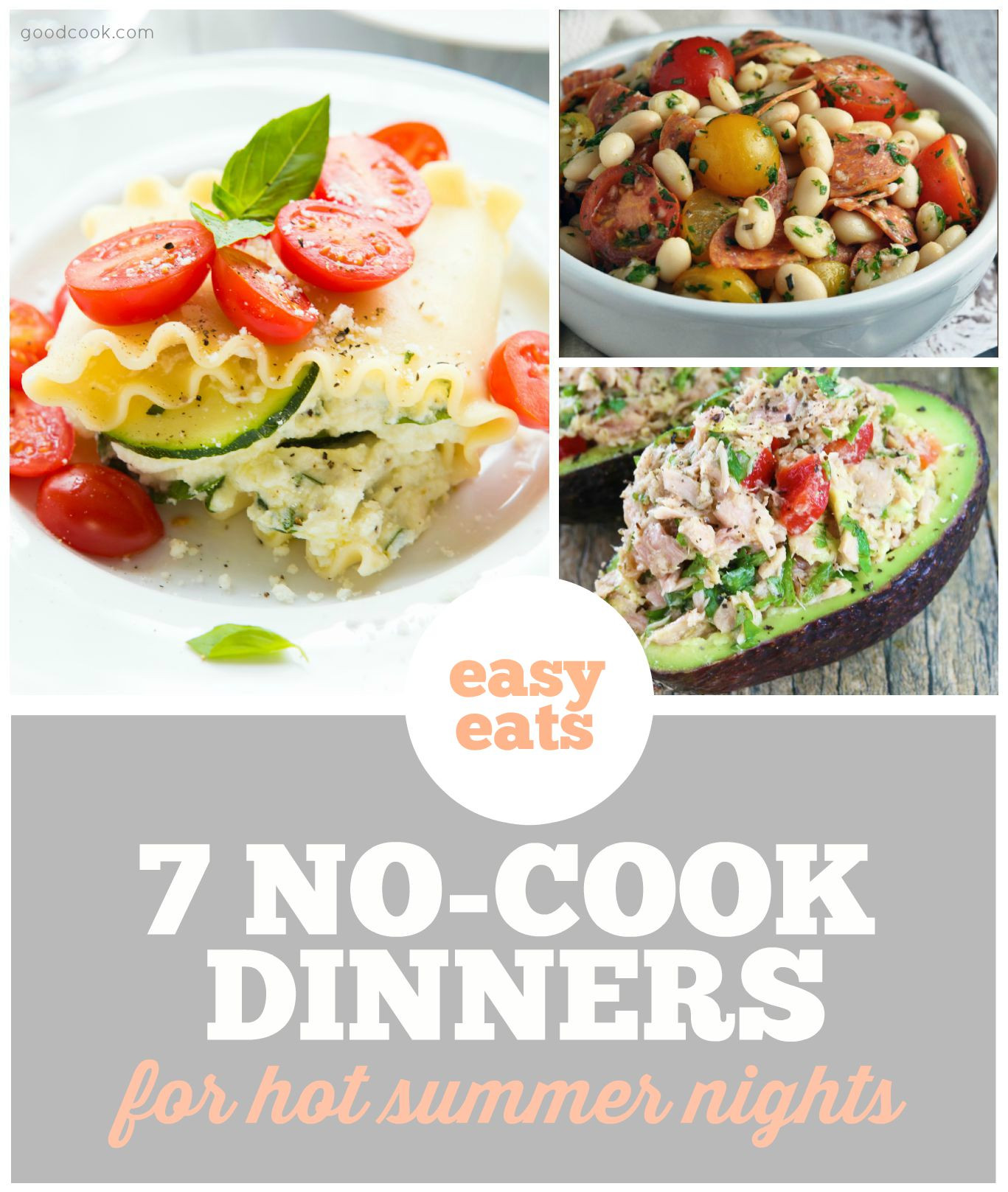 Dinner Ideas For Hot Summer Nights
 7 No Cook Dinners for Hot Summer Nights Good Cook Good Cook