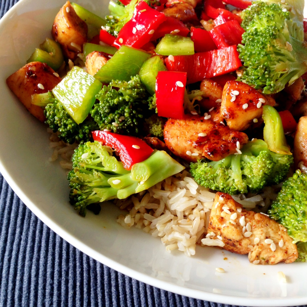 Dinner Recipes Healthy
 Healthy Living in Heels Dinner recipe Sesame Chicken