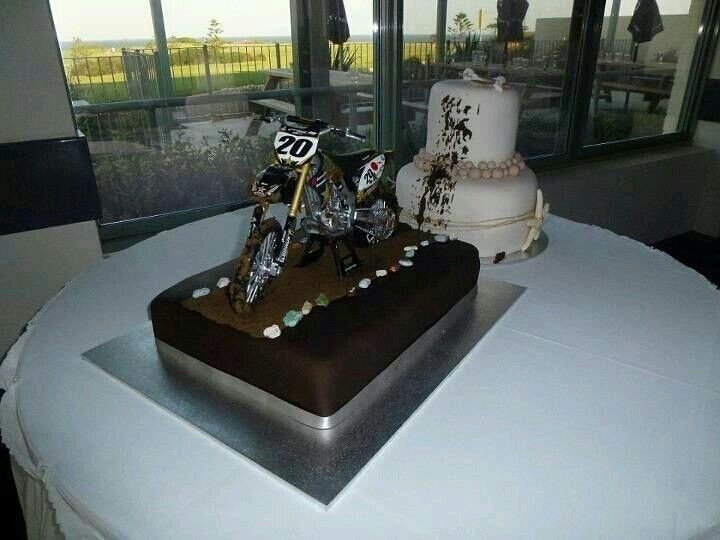 Dirt Bike Wedding Cakes
 17 Best images about Wedding Cakes on Pinterest