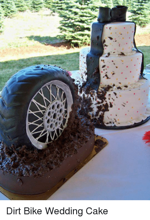 Dirt Bike Wedding Cakes
 Dirt Bike Wedding Cake