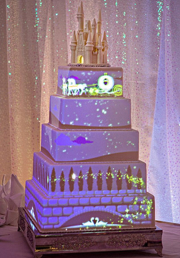 Disney Animated Wedding Cakes
 Disney creates animated wedding cake with magical stories