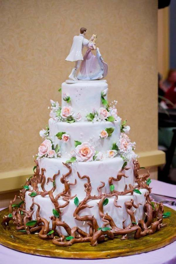 Disney Wedding Cakes
 Disney Themed Cakes Will Bring Some Magic To Your Wedding