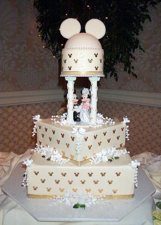 Disney World Wedding Cakes
 Disney Mickey and Minnie Wedding Cakes – DisneyFairyTales