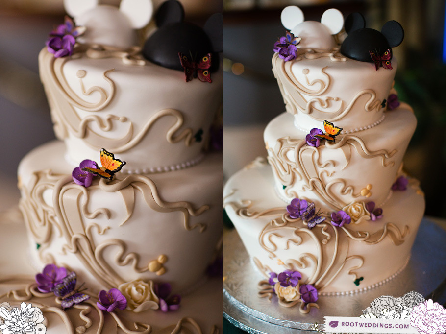 Disney World Wedding Cakes
 Walt Disney World Wedding Cake