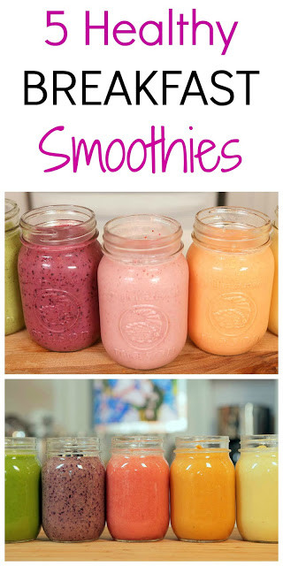 Diy Healthy Breakfast
 DIY 5 Healthy Breakfast Smoothie Recipes