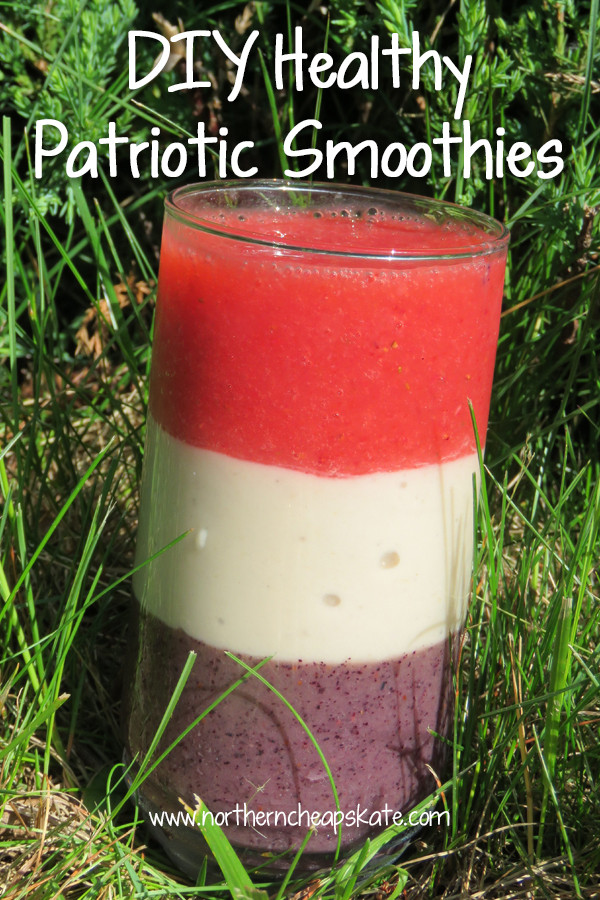 Diy Healthy Smoothies
 DIY Healthy Patriotic Smoothies