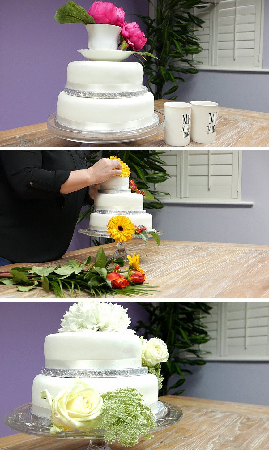 Diy Wedding Cakes
 Amazing DIY Wedding Cakes For Under £100