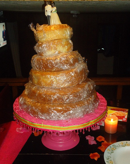 Diy Wedding Cakes
 My 1st ever DIY wedding cake and DIY cake stand