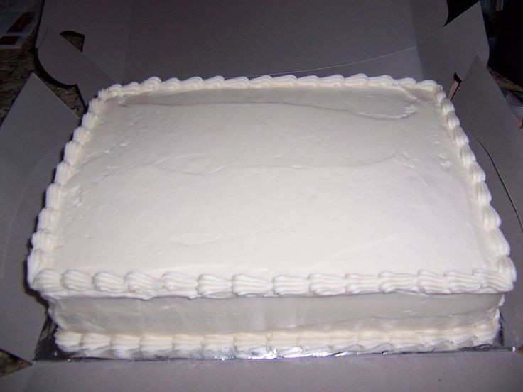 Does Costco Make Wedding Cakes
 White Sheet Cake