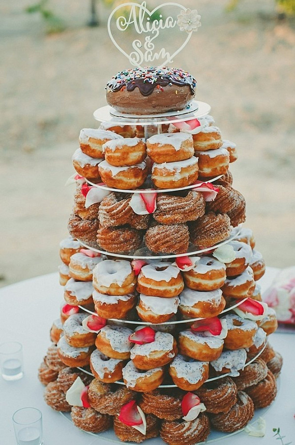 Donut Wedding Cakes
 Mindy Weiss’ 2018 Wedding Trend Predictions Aisle Society