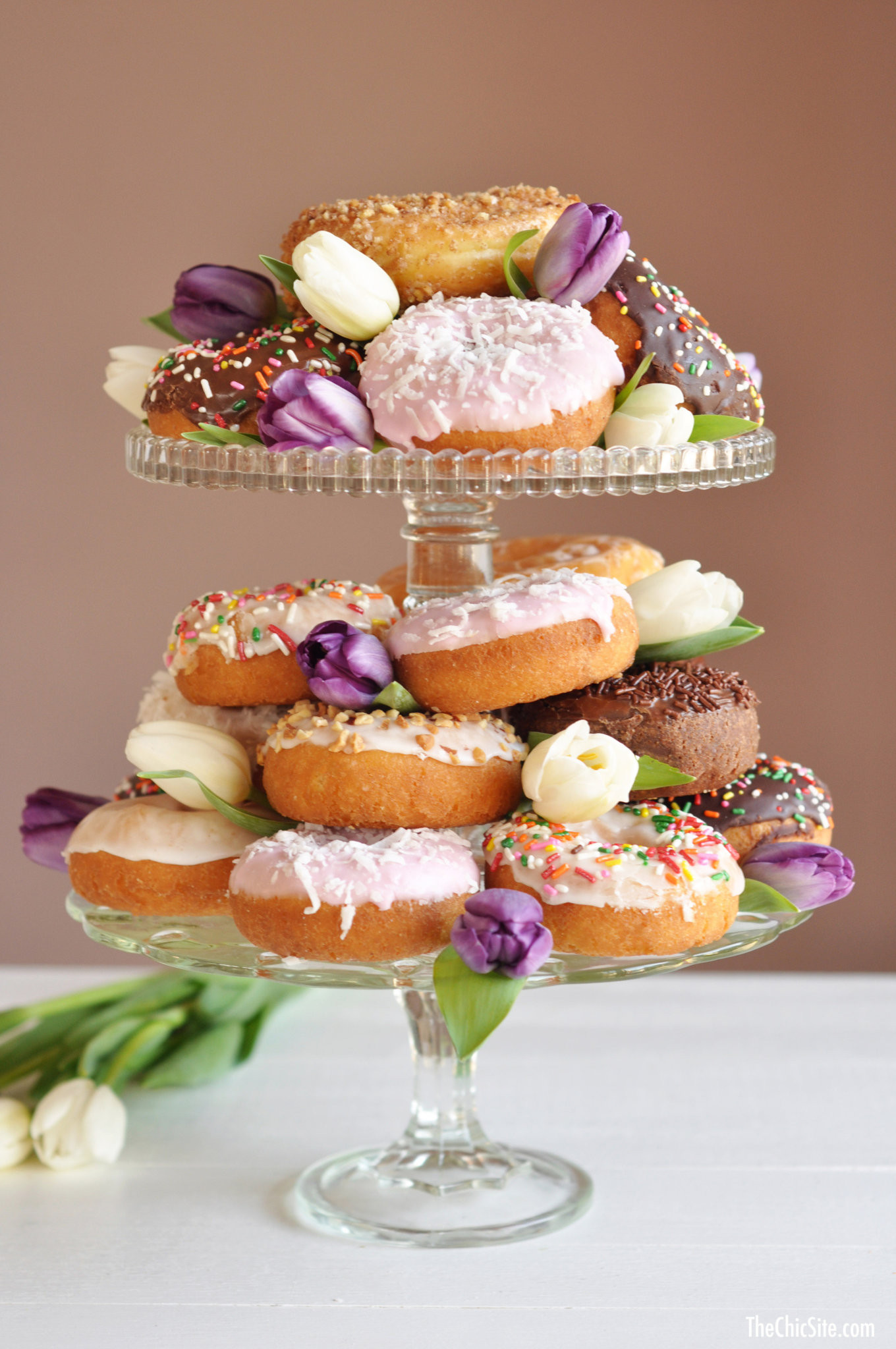 Donut Wedding Cakes
 Doughnut Cake The Chic Site