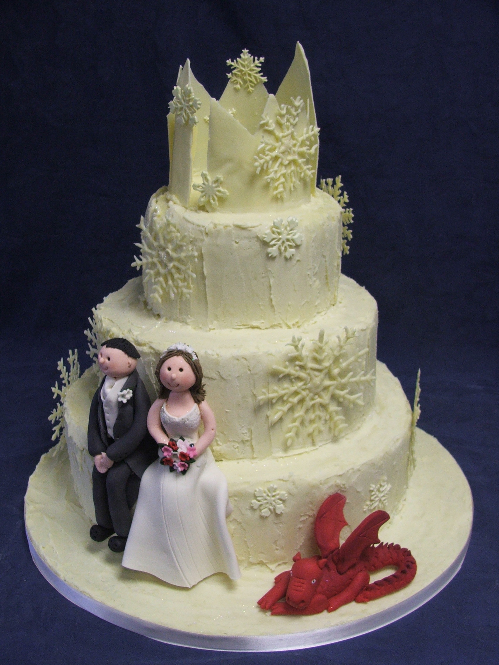 Dragon Wedding Cakes
 Dragon Wedding Cake toppers