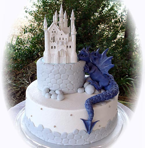 Dragon Wedding Cakes
 Amazing Dragon Cake Designs