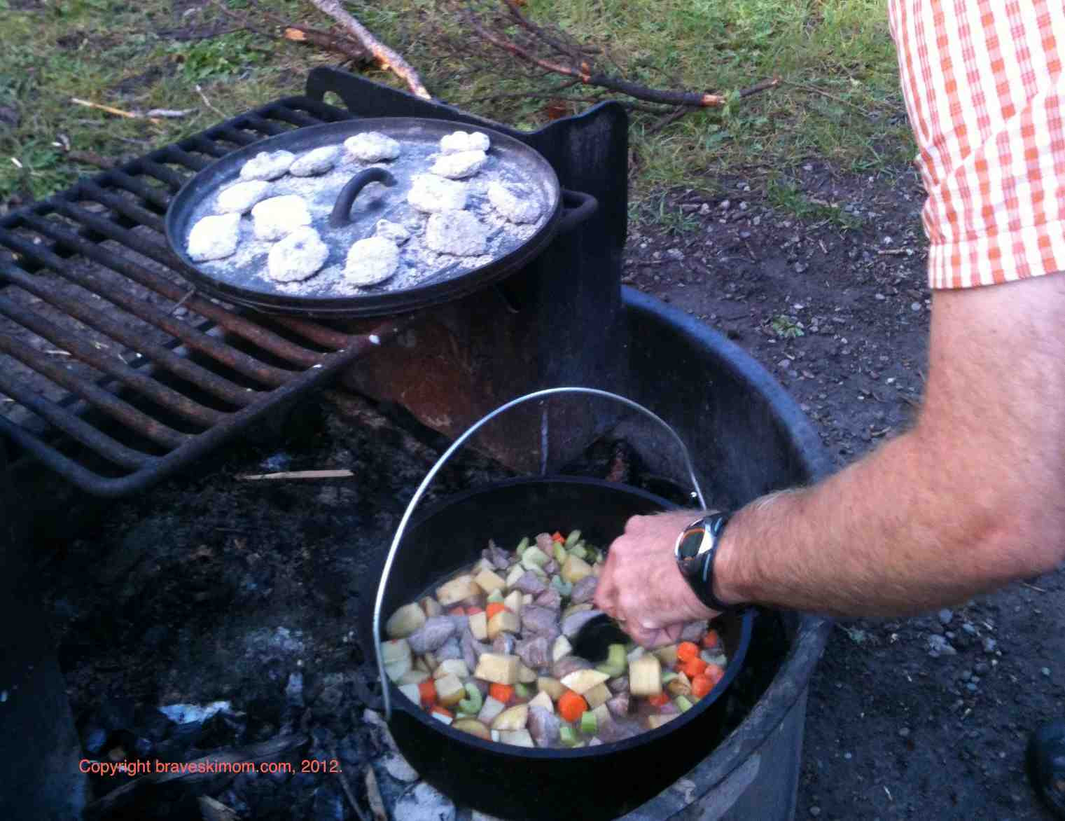 Dutch Oven Beef Stew Camping
 Campfire Cuisine