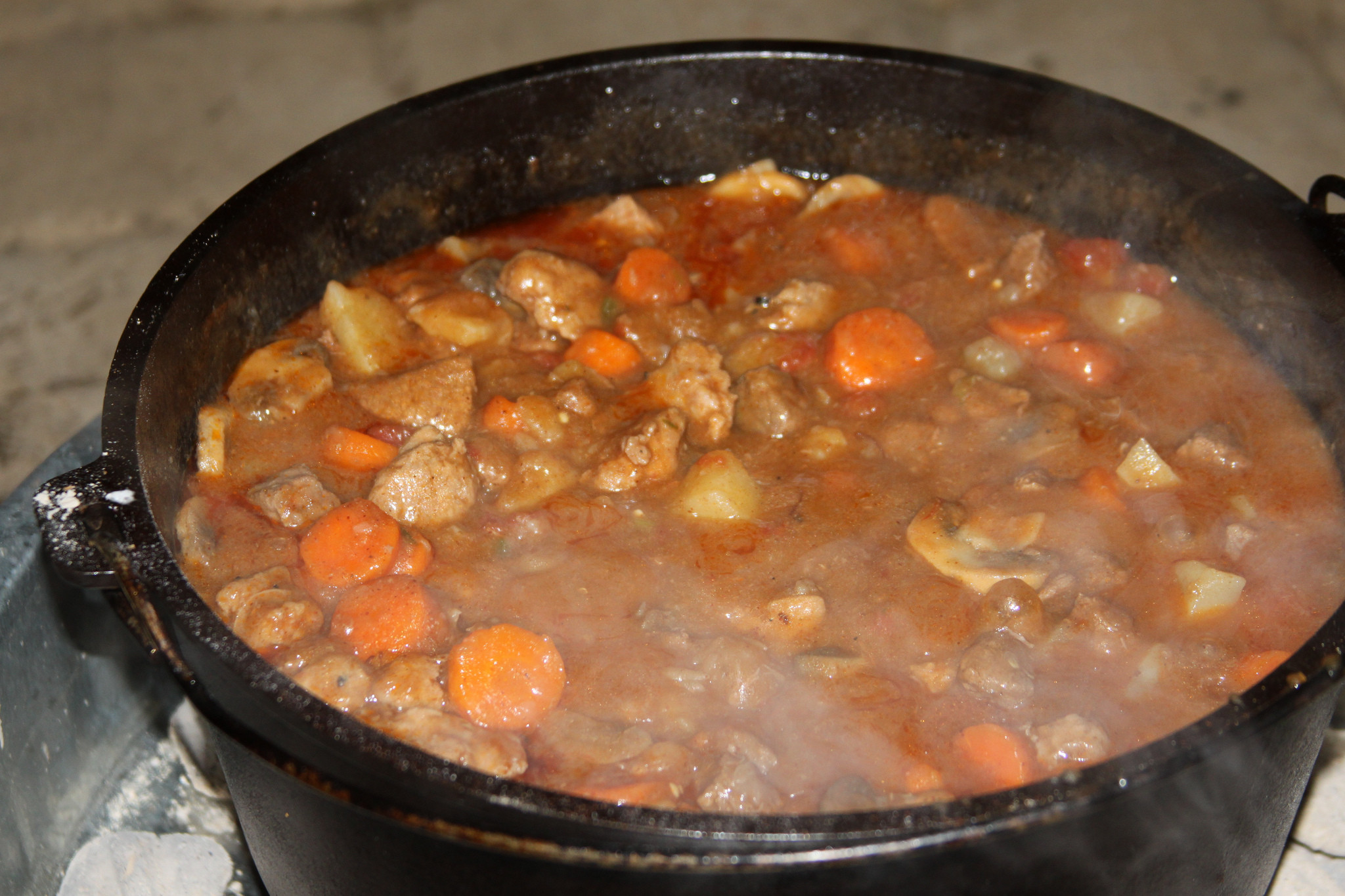Dutch Oven Beef Stew Camping
 Dutch Oven Restore and Beef Stew Sqwib Cooks