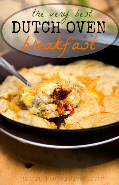 Dutch Oven Camping Recipes Breakfast
 5 Layer Dutch Oven Country Breakfast Camping Recipe