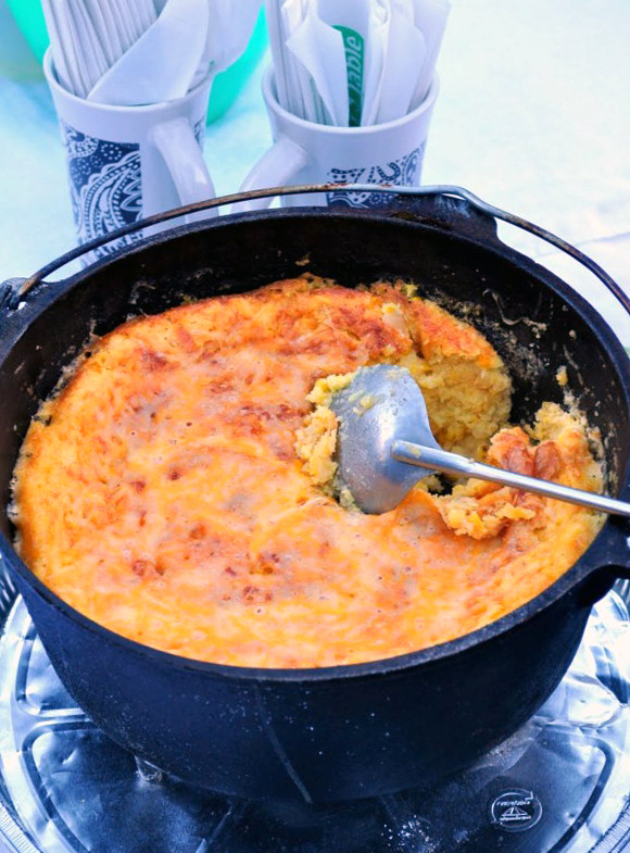 Dutch Oven Camping Recipes Breakfast
 Dutch Oven Corn Casserole