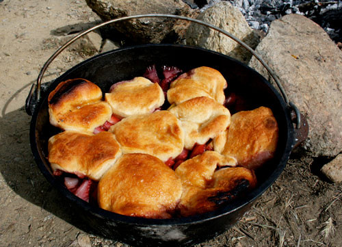 Dutch Oven Cobbler Camping
 Petromax Dutch Oven ft3 3qt