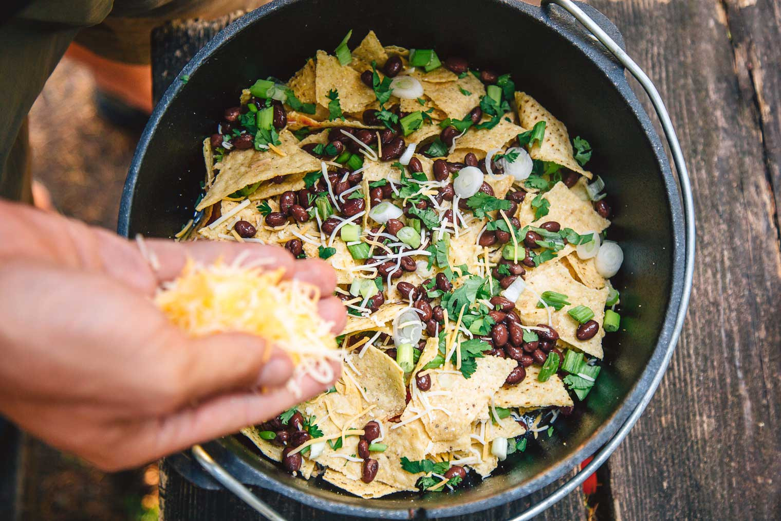 Dutch Oven Dinners Camping
 How to Make Campfire Nachos Fresh f The Grid