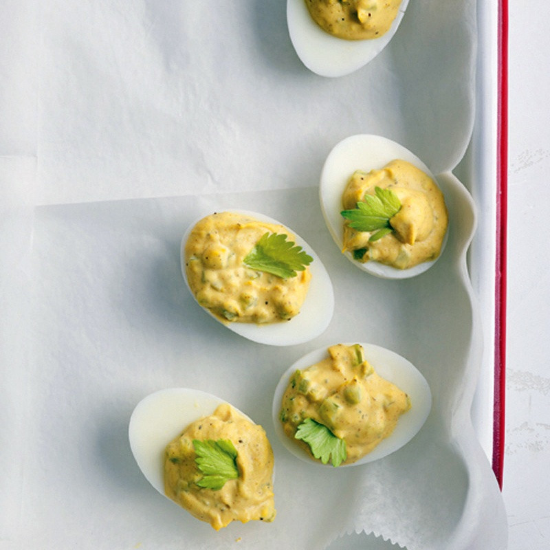 Easter Appetizers Martha Stewart
 Old Bay Deviled Eggs Recipe