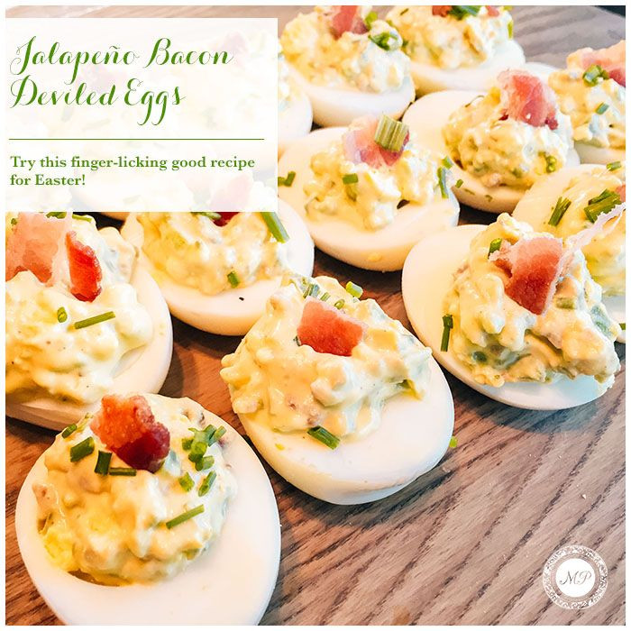 Easter Appetizers Martha Stewart
 These Jalapeño Bacon Deviled Eggs are the perfect finger