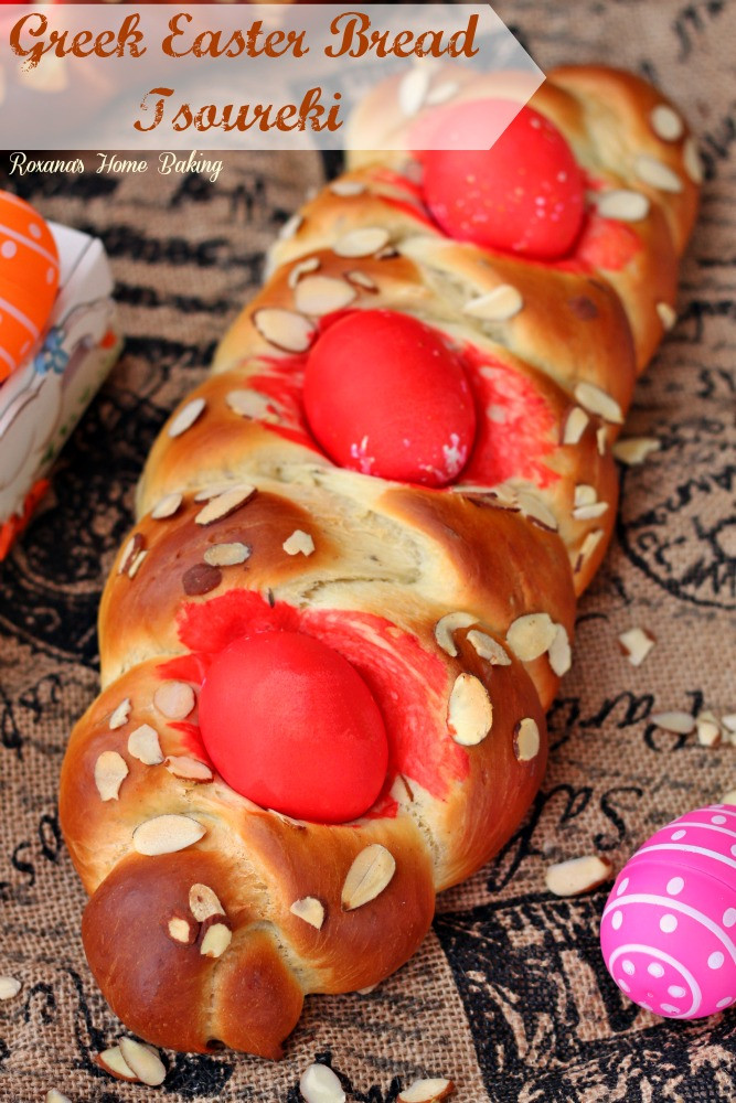 Easter Bread Greek
 Tsoureki Greek Easter bread recipe