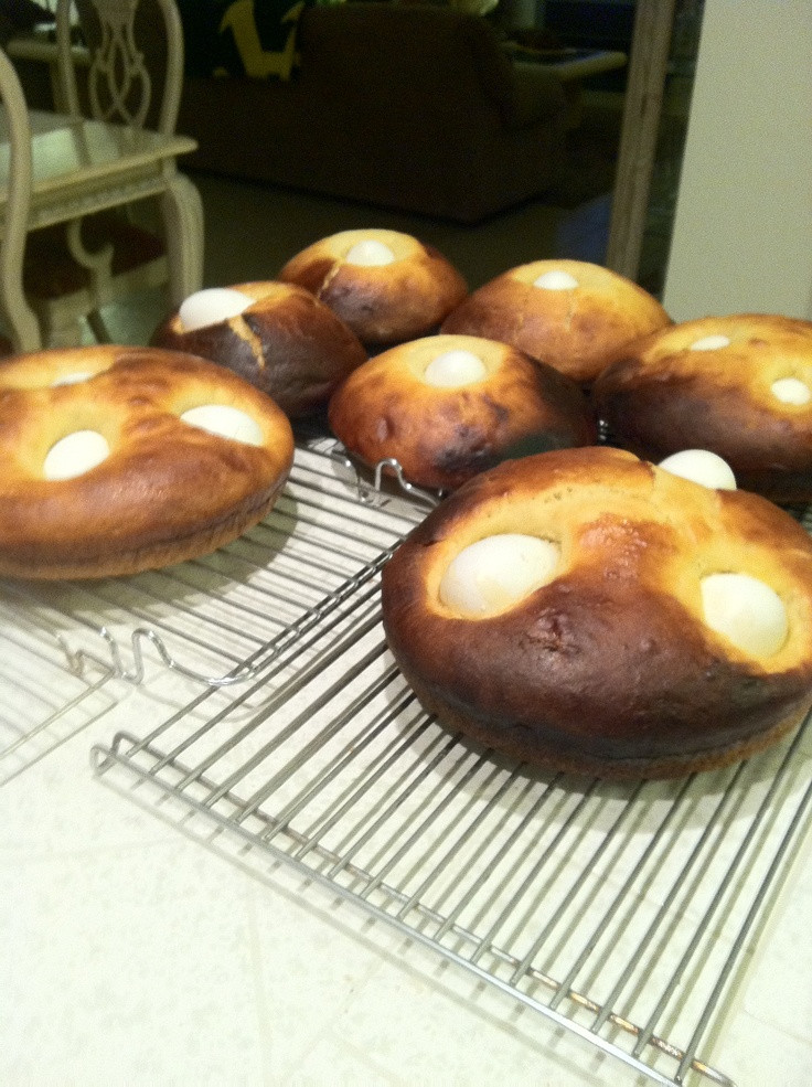 Easter Bread History
 Cooked sweet bread Portuguese tradition for Easter for