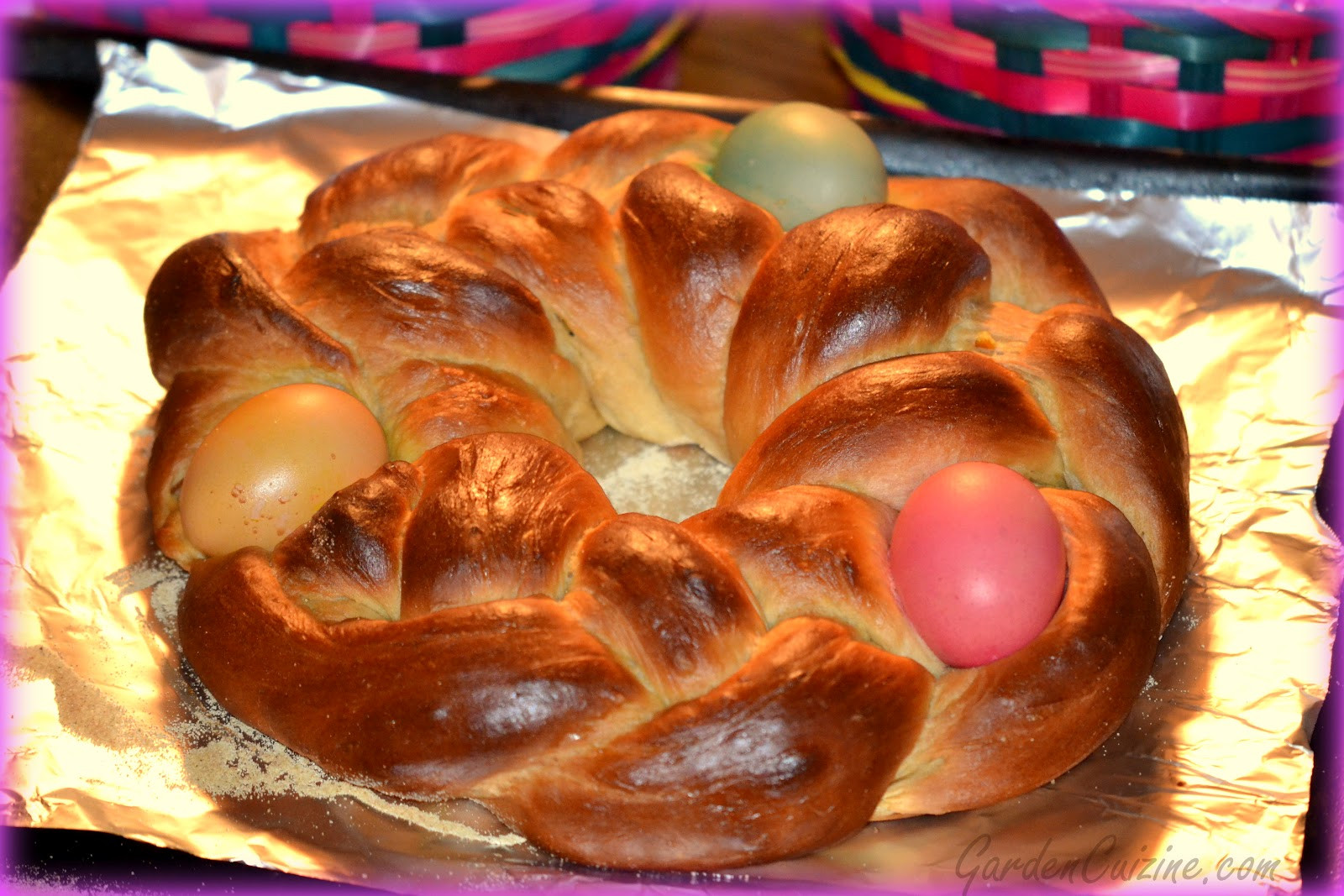 Easter Bread Recipe
 GardenCuizine Whole grain Italian Easter Bread Recipe