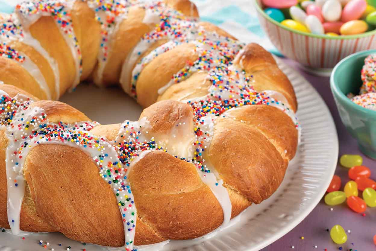 Easter Bread With Raisins
 sweet easter bread