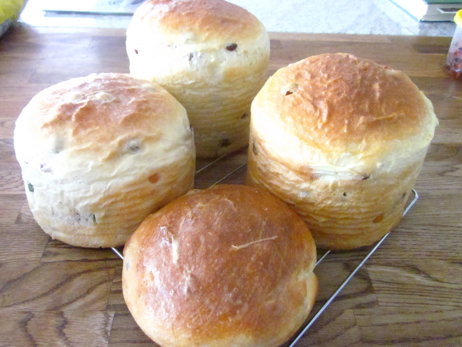 Easter Bread With Raisins
 Here and There Easter Bread