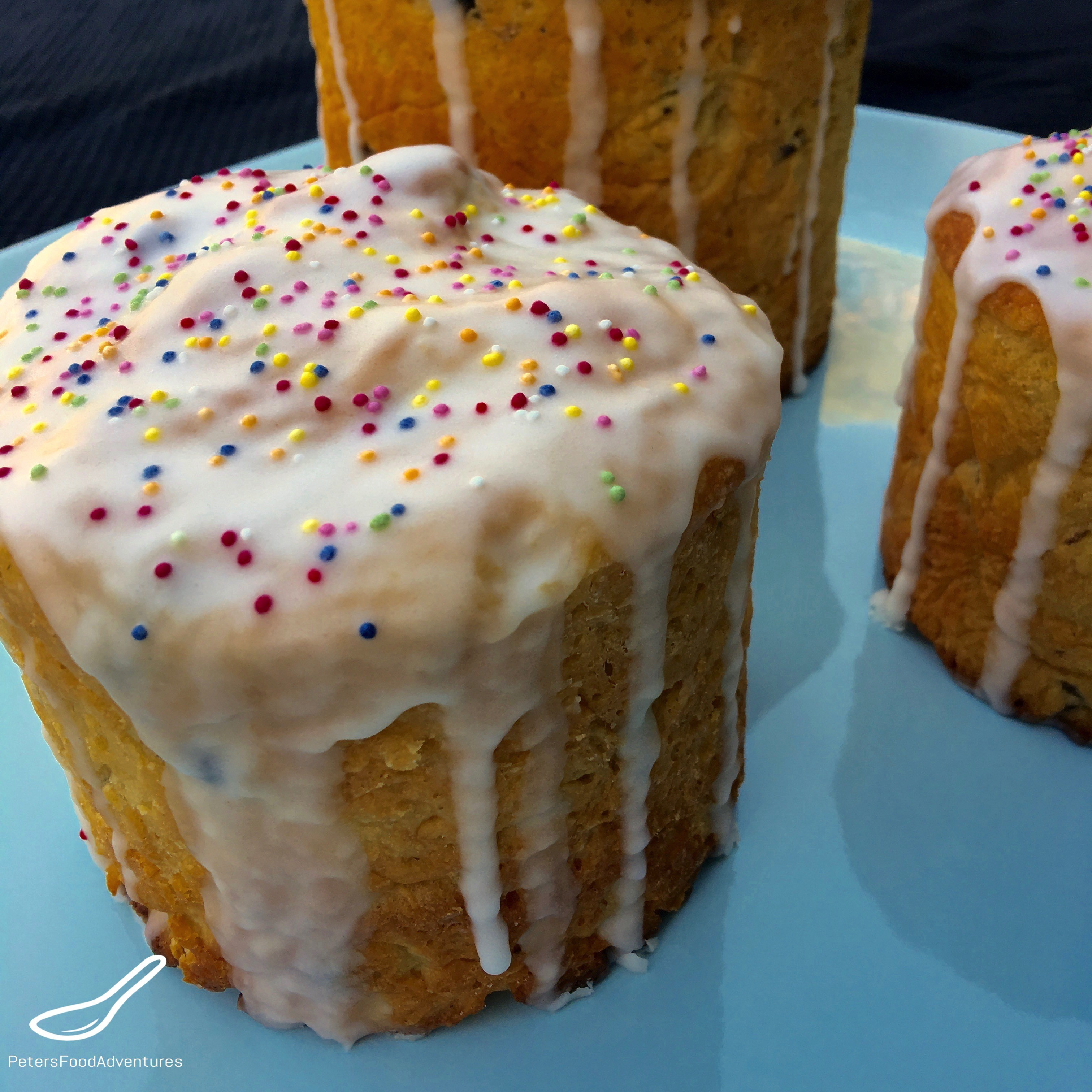 Easter Bread With Raisins
 Kulich Easter Bread Paska Peter s Food Adventures