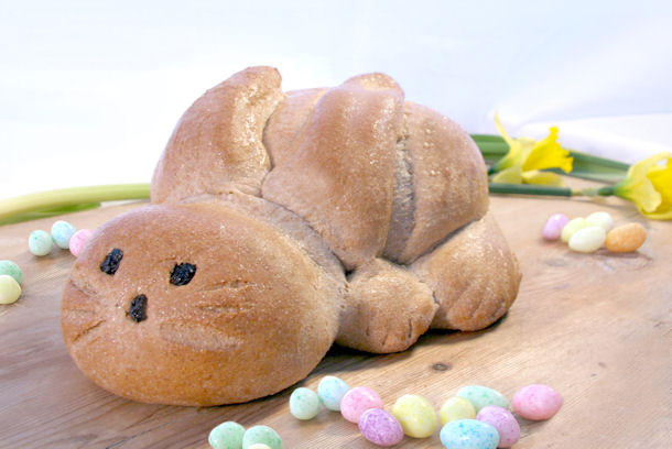 Easter Bunny Bread
 Epicurus Recipes