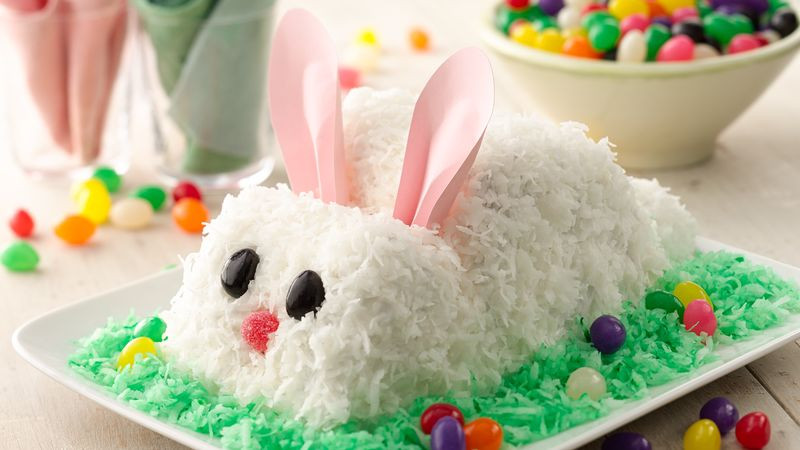 Easter Bunny Cake Recipe
 Easter Bunny Cake Recipe BettyCrocker