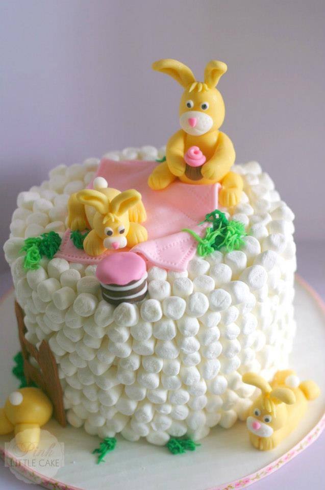 Easter Bunny Cake Recipe
 Easy and Cute Easter Recipes