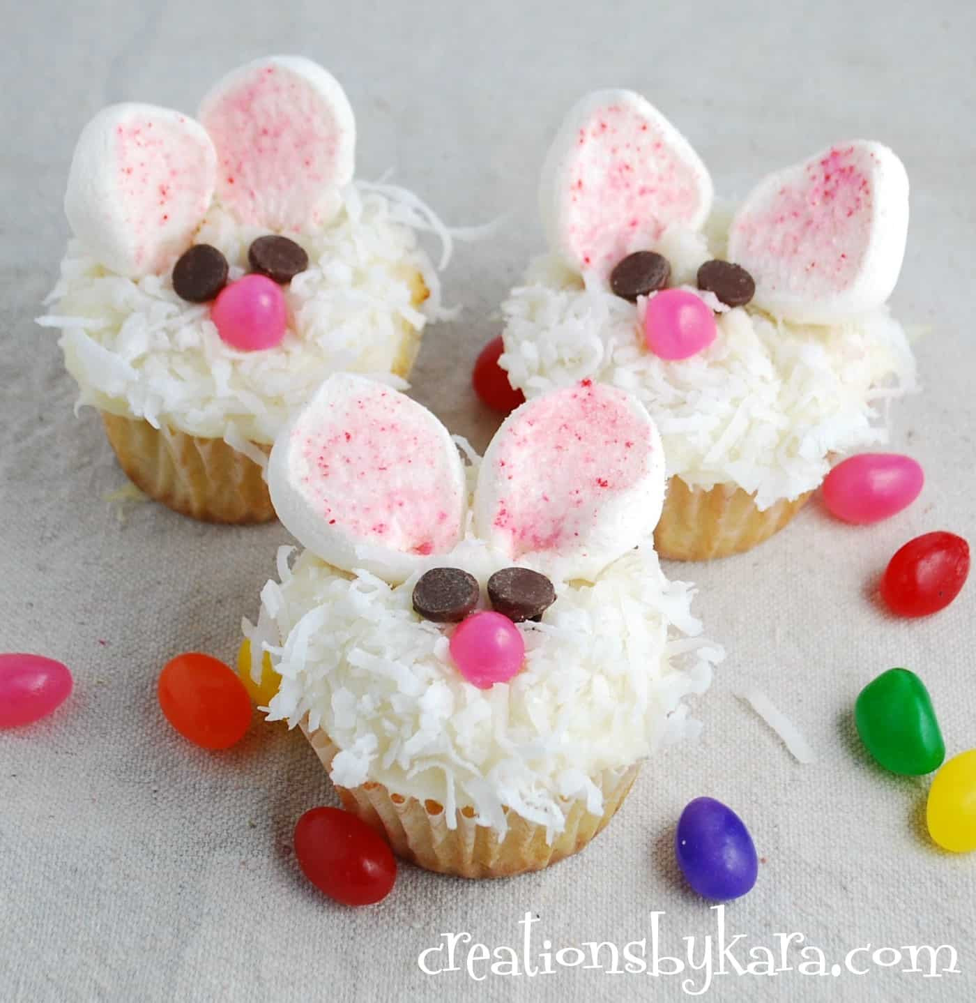 Easter Bunny Cupcakes
 Cute Easter Cupcakes