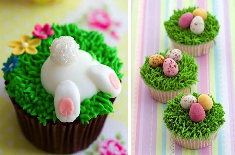 Easter Bunny Cupcakes
 Adorable Easter Cupcake Ideas