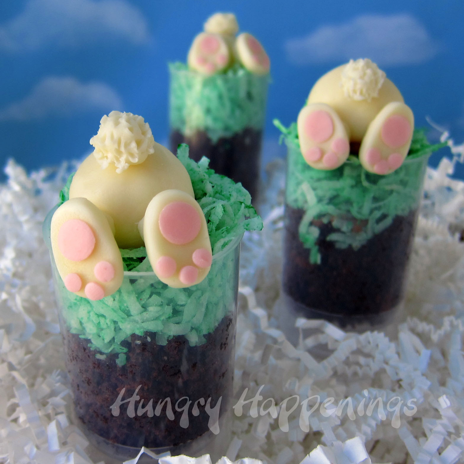 Easter Bunny Desserts
 Down The Bunny Hole Push Up Pop Treats Hungry Happenings