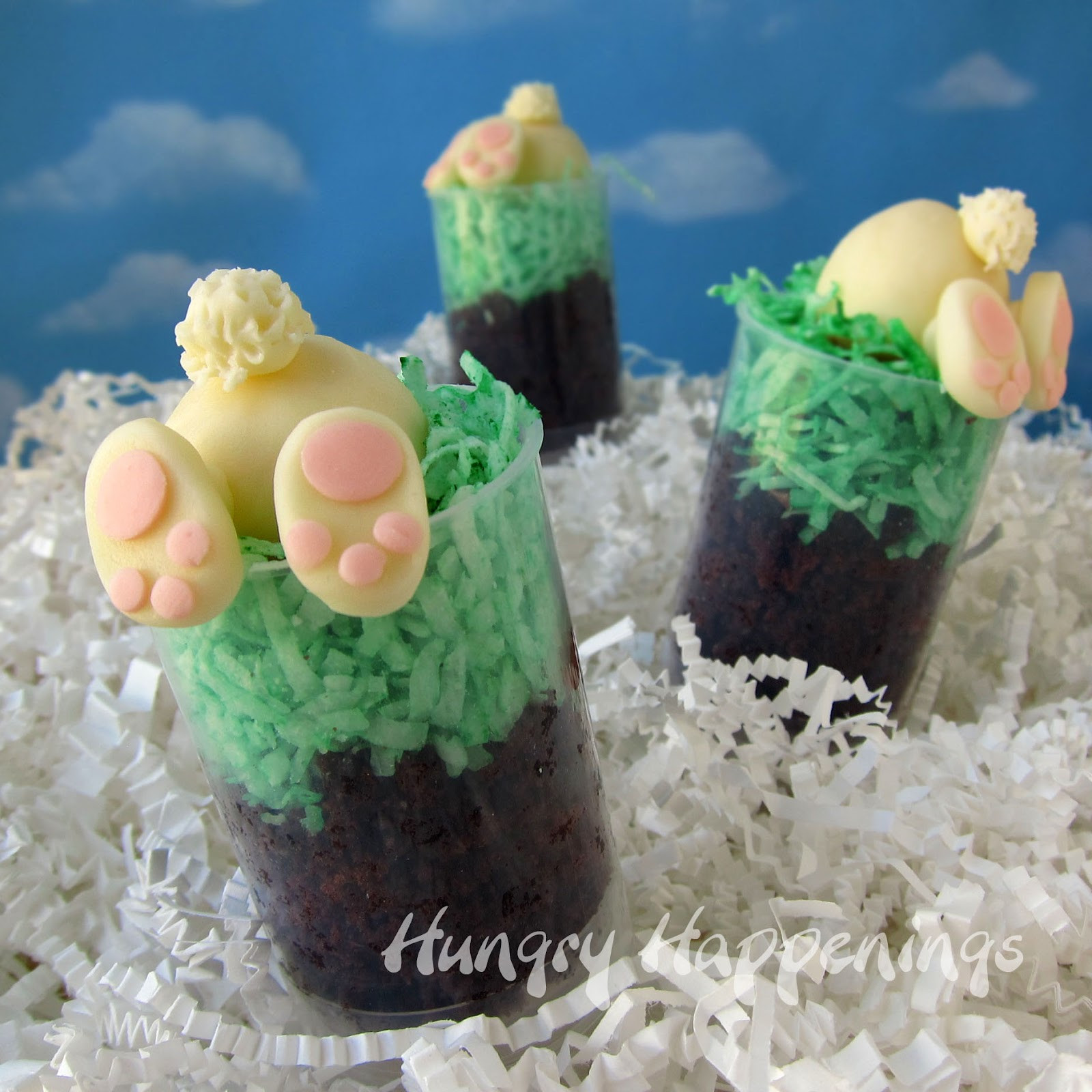 Easter Bunny Desserts
 Bunny Butt Ice Cream Cones Sweet Easter Treats