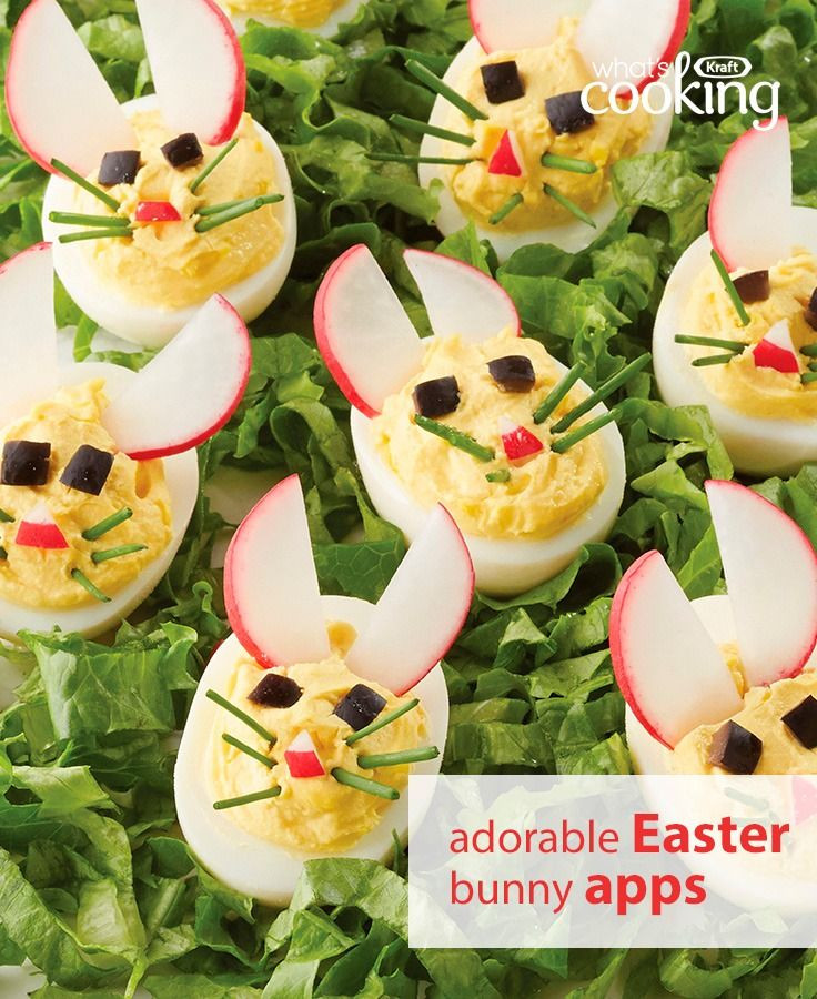 Easter Bunny Deviled Eggs
 25 best ideas about Outdoor Party Appetizers on Pinterest