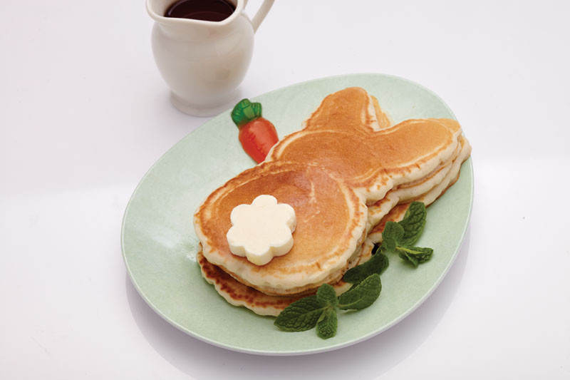 Easter Bunny Pancakes
 Easter Roundup 4 Easter Recipes 2 Easter Egg DIYs